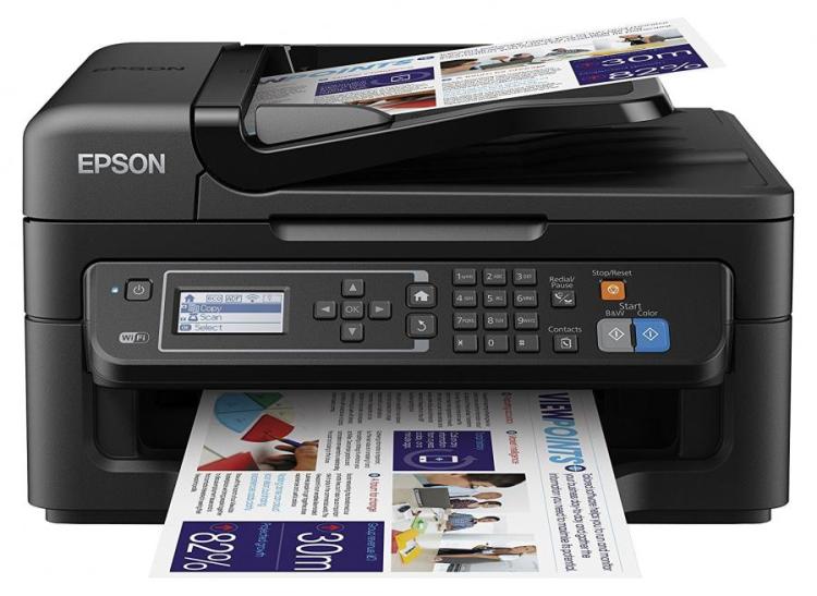 Epson WorkForce 2630WF 4 in 1 Multifunction Printer â Black 220 VOLTS NOT FOR USA